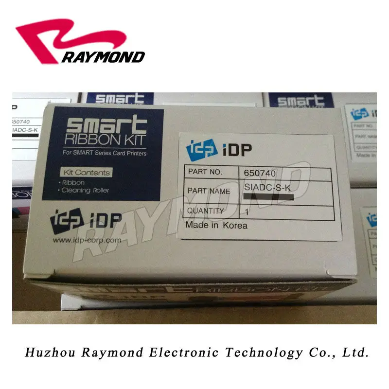 Оригинальный IDP SMART 30S 50S 50D 50L принтер для идентификационной Карты 650740 SIADC S K черная