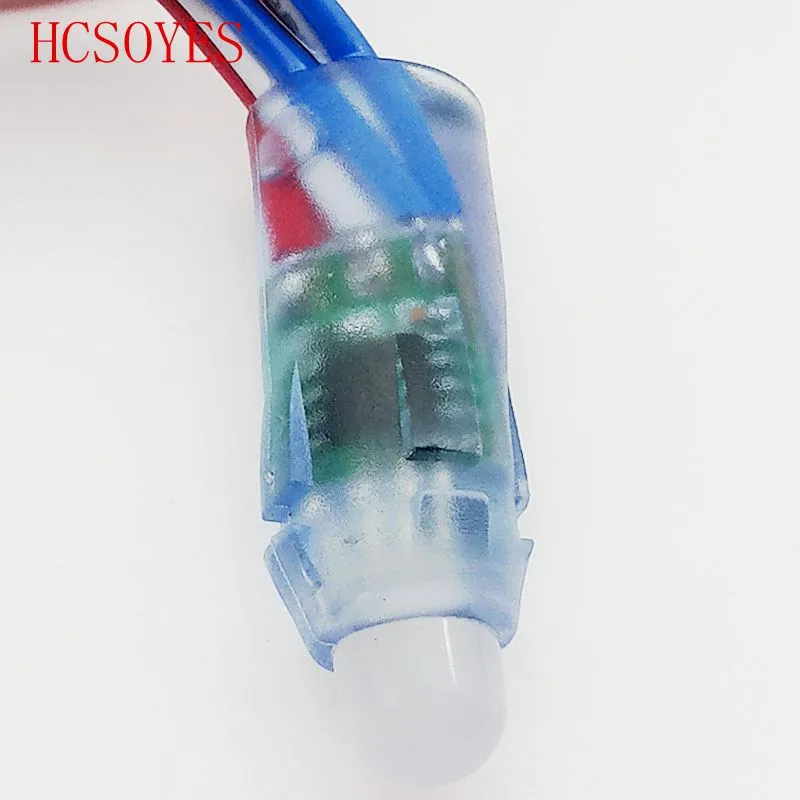 1000 шт. 12 мм WS2811 2811 IC полноцветный пиксельный светодиодный модуль света DC 5 В/12 В