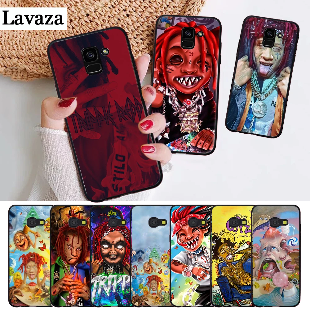 

Lavaza Trippie redd Lifes a trip Silicone Case for Samsung A3 A5 2016 2017 A6 Plus 2018 A7 A8 A9 A10 A30 A40 A50 A70 J6