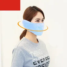 k15 Disposable Face font b Mask b font Non Woven Medical dental Earloop Activated Carbon Anti