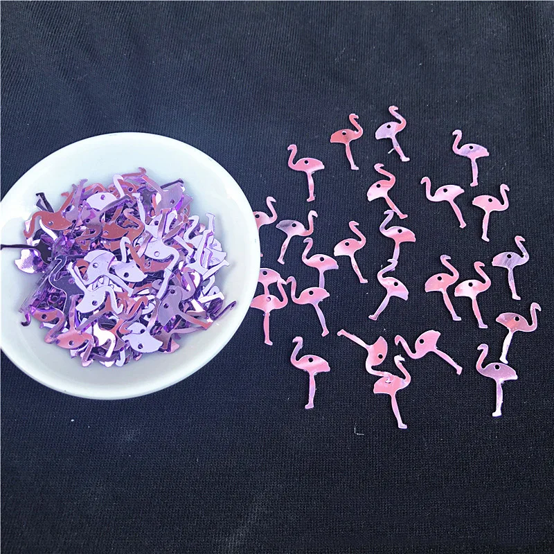 

Light Purple Flamingo Slices Filler For Cloth Accessories Slime Sequin For Kids Lizun DIY Slime Accessories Supplies Decoration
