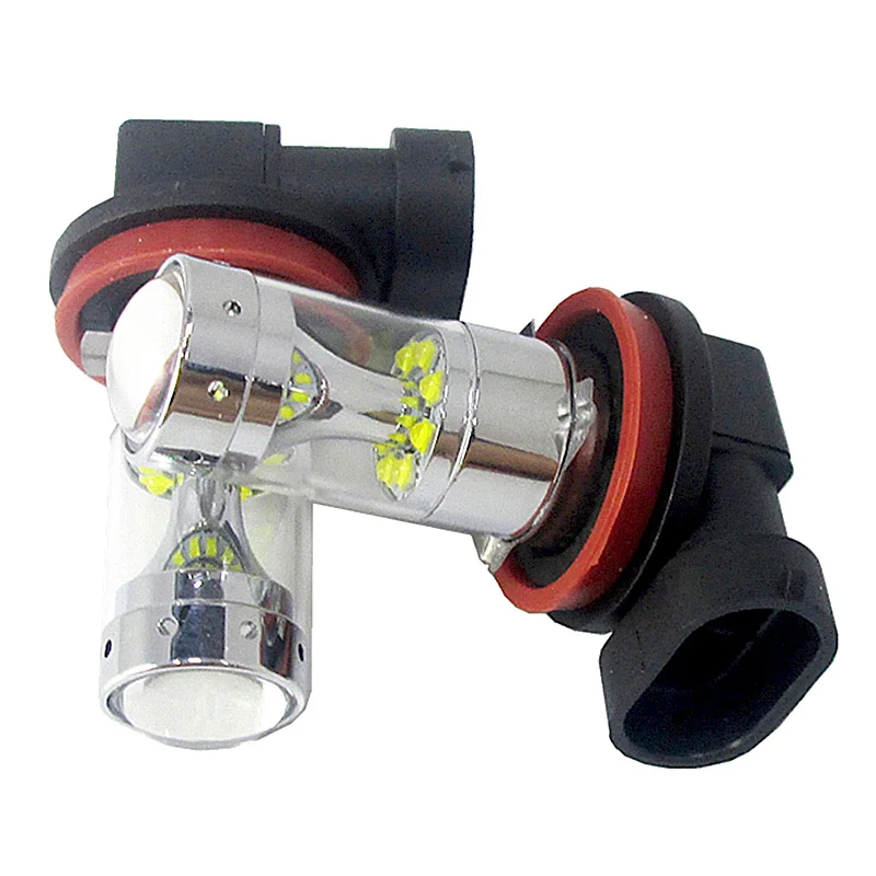 

60W White Extremely Bright Error Free 1156 1157 9005 9006 H4 H7 H8 H11 T20 T25 12SMD LED Daytime Running Bulbs For Fog Lights