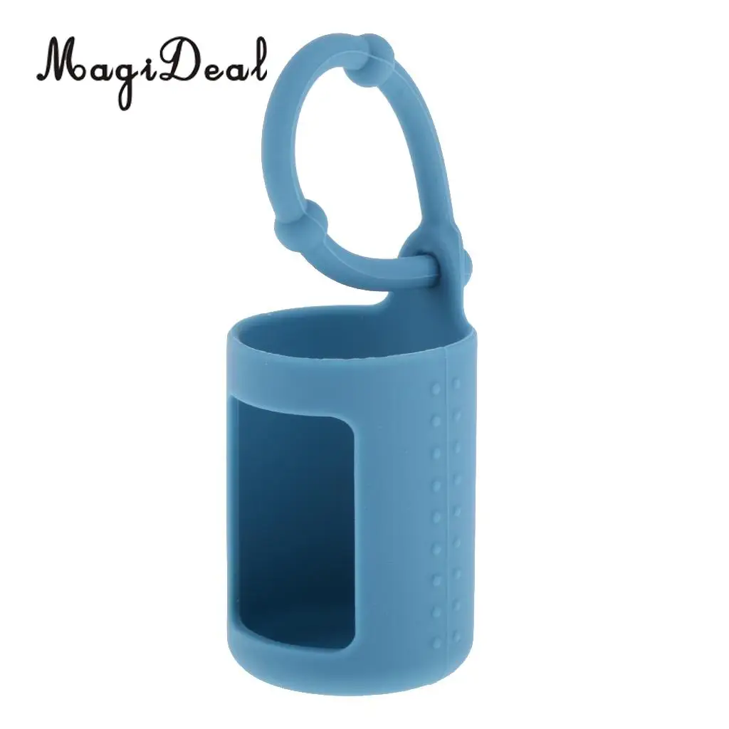 15ml Essential Oil Bottle Silicone Roller Holder Sleeve Carrying Cover Case Pink Blue Yellow Purple Green Orange