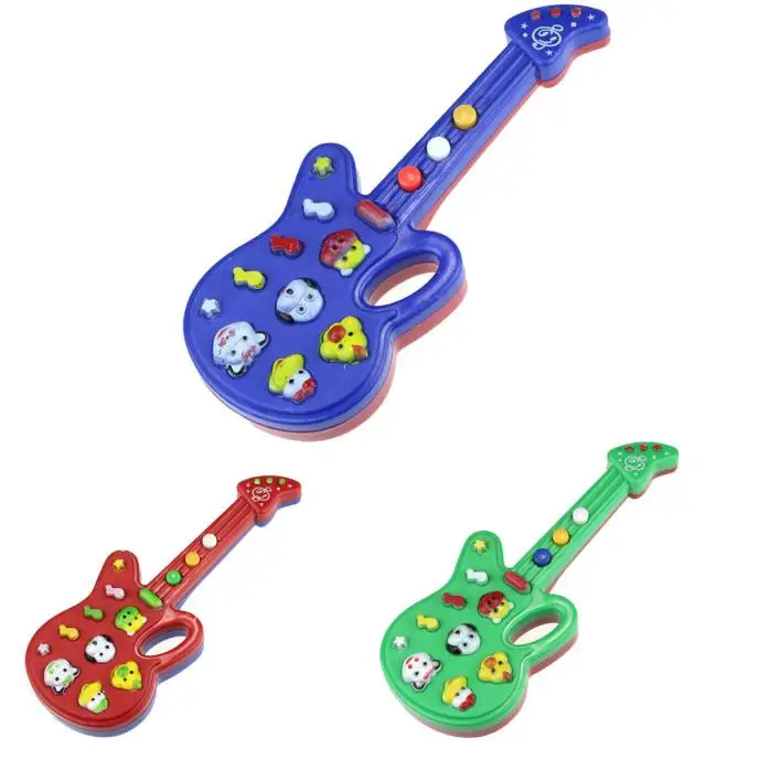 

2018 New Fashion Electronic Guitar Toy Nursery Rhyme Music Children Baby Kids Gift For Children's Gift With High Quality Hot #