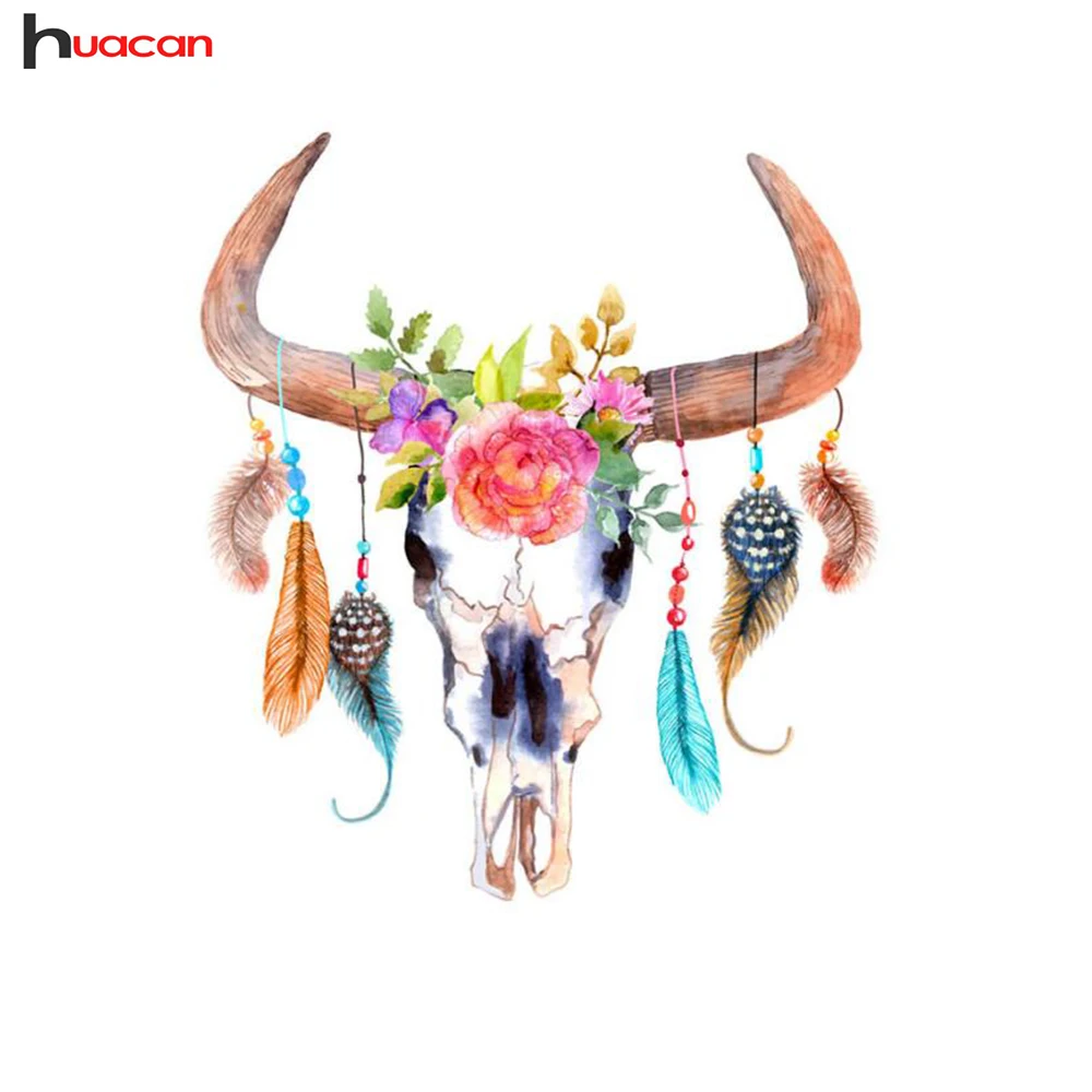 27+ Horns And Flowers Embroidery Designs