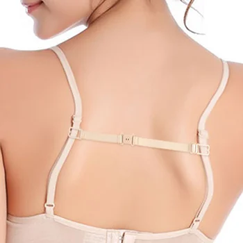 

Adjustable Non-slip Bra Strap Elastic Clips Holder with Bolts Style Buckle d88