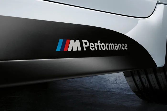 2x Newest Car Decoration ///M Performance Stickers Decals for BMW X1 X3 X5 X6 3series 5 Series 7 Series