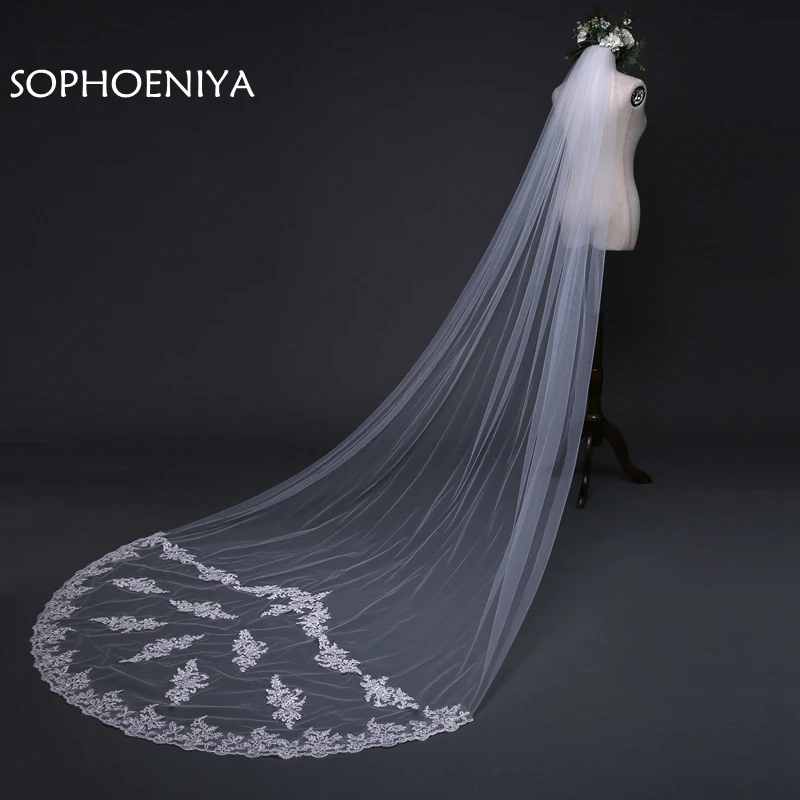 Новое поступление свадебная фата Schleier vestido de noiva Свадебные аксессуары 2019 свадебная фата Duvak свадебная фата