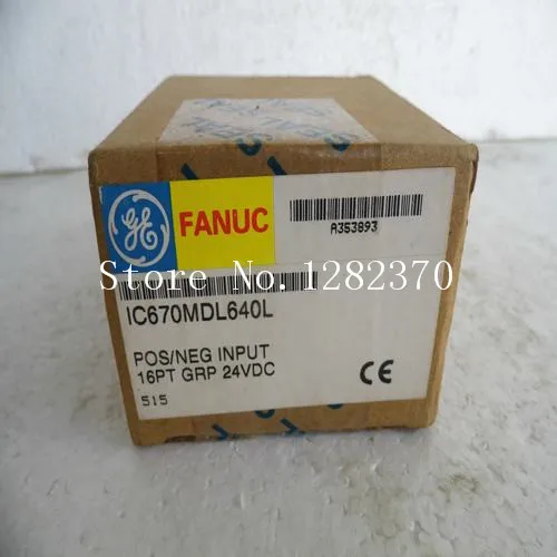 

[BELLA] new original authentic spot GE module IC670MDL640L