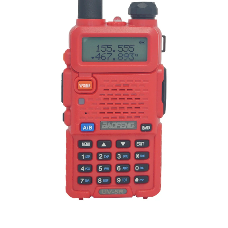 Red 5R Baofeng UV-5R двухканальные рации двухсторонний коммуникатор трансивер FM UV5r VHF UHF портативный pofung UV 5R Охота CB Ham радиостанции - Цвет: Red 5R