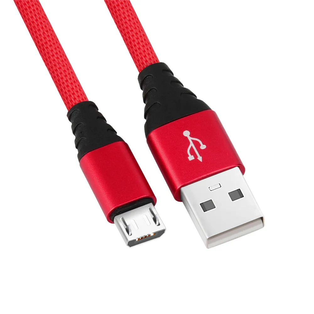 Абсолютно и высокое качество 1 м пеньковая веревка микро USB зарядное устройство кабель-трос для синхронизации данных для samsung, sony, Moto, htc