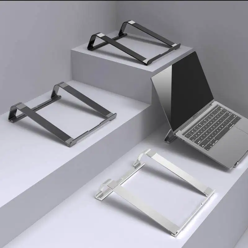 13-17.3 дюймов простая охлаждающая подставка для ноутбука алюминиевая складная подставка для ноутбука MacBook Air Pro настольная подставка портативный кронштейн