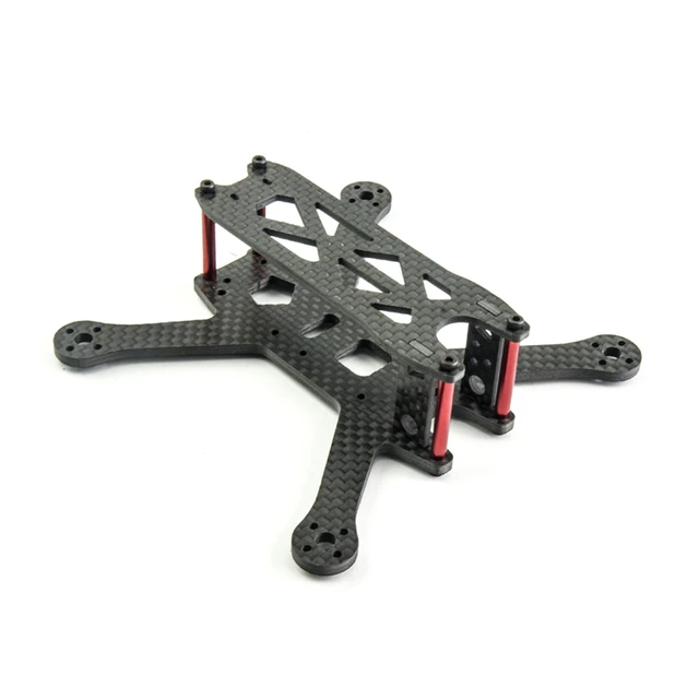 Best Price 2018 New Arrivals STP Split ZH-125 125mm H Type Carbon Fiber Micro FPV Racing Frame Kit For RC Drone Quadcopter Spare Parts Acce