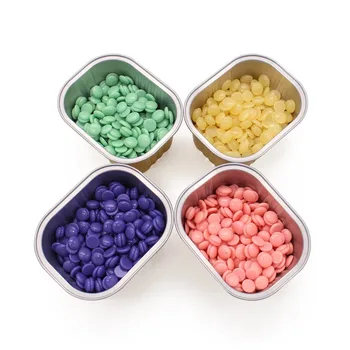 

Gold Aluminum Foil Bowl Hair Removal Melting Wax Bowl High Temperature Square