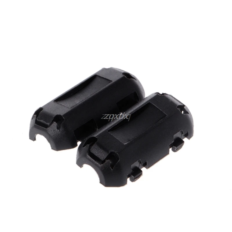 5 Pcs 5mm Clip-On Ferrite Ring Core Noise Suppressor For EMI RFI Clip Cable Active Components Filters Whosale&Dropship