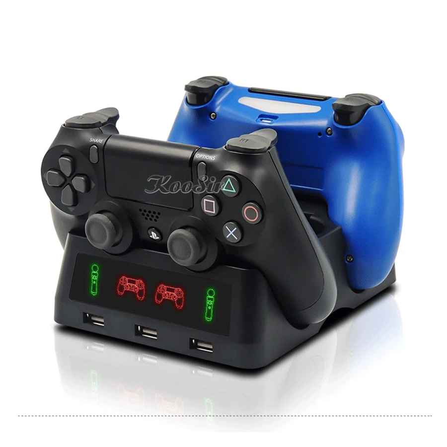 Новейший PS Move VR PSVR контроллер зарядное устройство Подставка PS4 Джойстик Геймпад зарядная док-станция для игр playststtion PS 4
