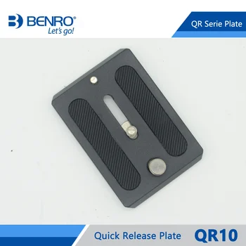 

Benro QR10 Quick Release Plate Professional Aluminum QR10 Plate For Benro H8 H10 Video Head Free Shipping