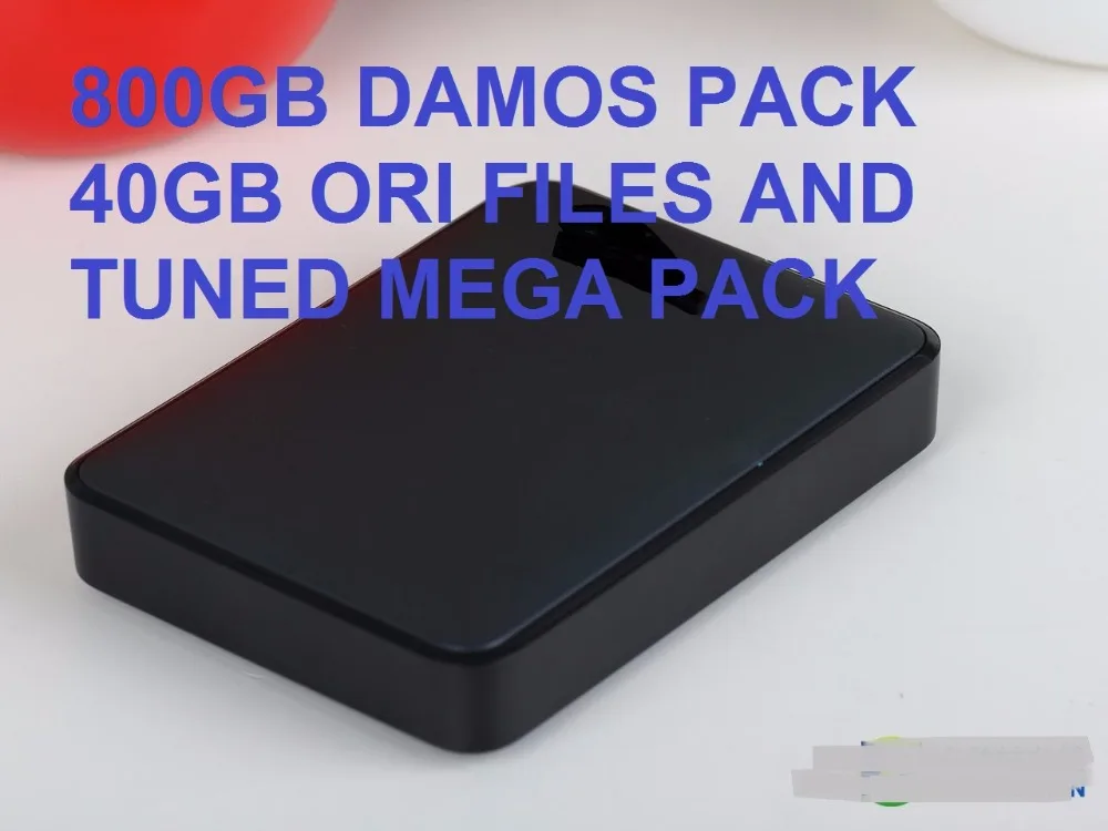Winols 2 24 \ 26 + 800 ГБ DAMOS пакет 40 ORI файлов и настроенный USB HDD 1 ТБ всех режимов
