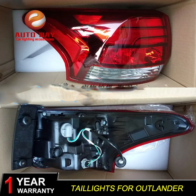 Автомобильный Стильный чехол для заднего фонаря для Mitsubishi Outlander задние фонари- задние фонари светодиодный задний фонарь