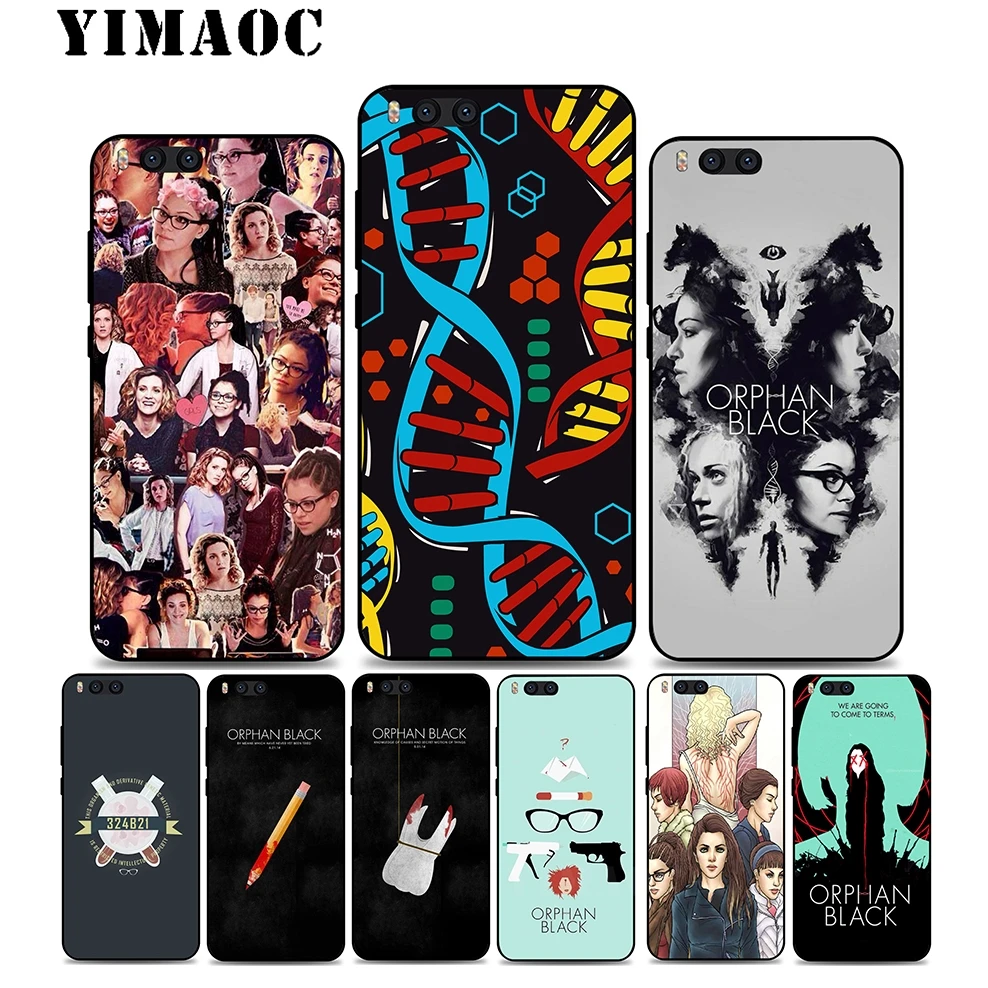YIMAOC A46 Orphan Black Colorful Soft Silicone Case for Xiaomi Redmi 6 Note 4X 4A 5A 5 Plus MiA1 A2 Pro Lite Mi 8 A1 |