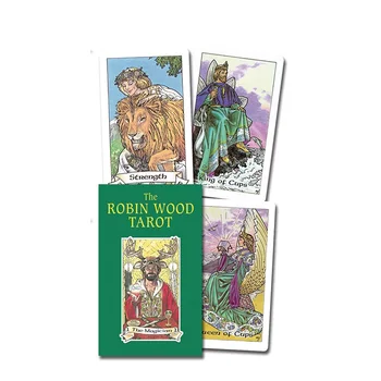 

Full English The Robin Wood Tarot cards Factory Made High Quality Tarot Deck Board Game Cards