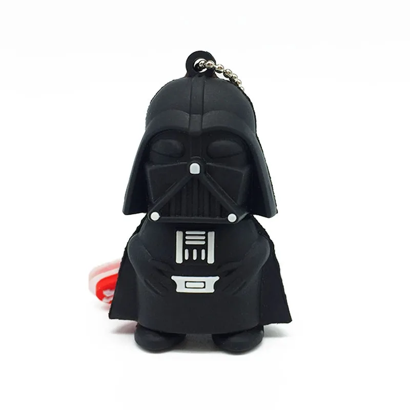 Флеш-накопитель USB 64G Star Wars, флеш-накопитель 32 GB, флешка 16GB R2D2 Darth Vinda 8GB 4GB Maul Bounty Hunter, USB2.0 карта памяти, носитель