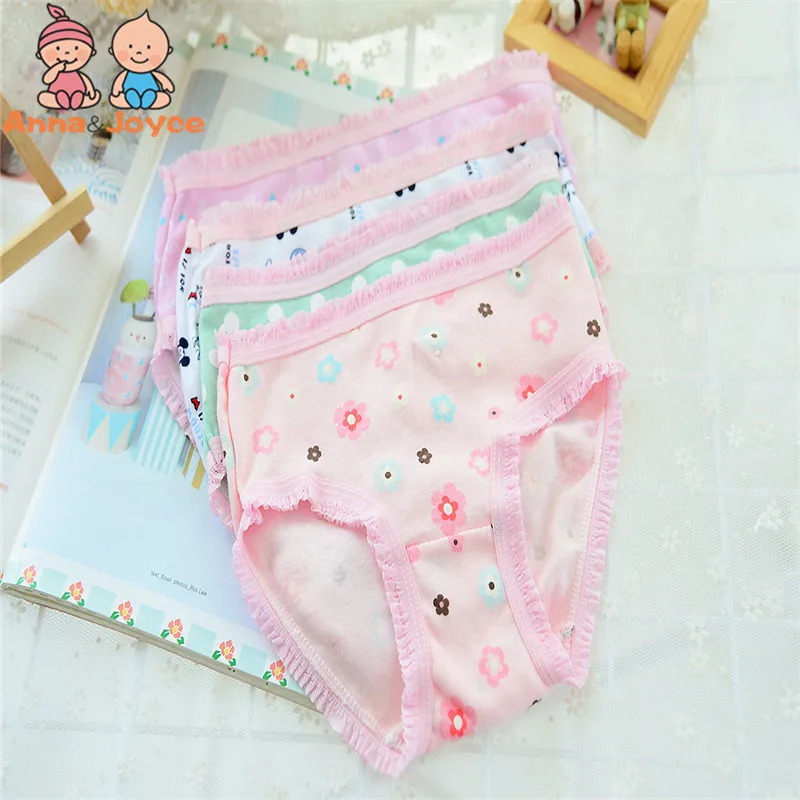 

4pc/lot Fashion New Baby Girls Underwear Cotton Panties Random Delivery baby girls panties briefs