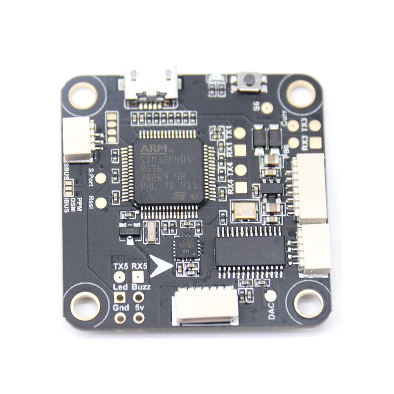 Контроллер полета TCMM F4 OSD & 40A Blheli_S 2 5S DSHOT600 бесщеточный ESC для радиоуправляемого