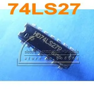 

Wholesale 74LS27 Triple 3-input positive-NOR gates
