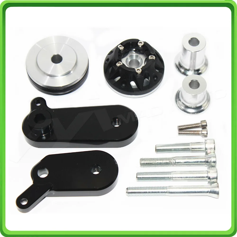 CNC Motorcycle Falling Protection Cover Slider Frame Sliders Protector Crash Guard For KAWASAKI NINJA ZX6R 2009 2010 2011 (6)