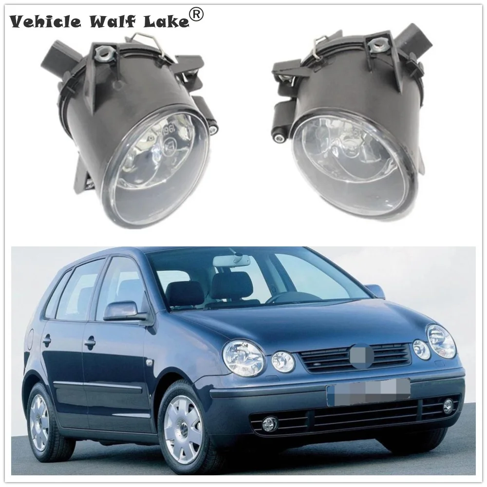 Противотуманные фары для Volkswagen Polo Mk4 9N 2002 2003 2004 2005 Галогенные на передний бампер