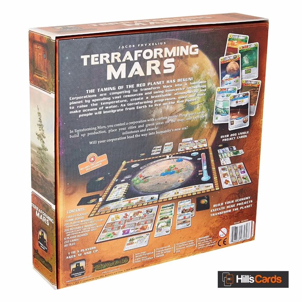 

Terraforming mars adult board game card desktop game
