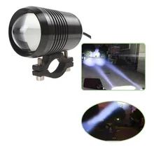 Motorcycle Headlight 1200LM 30W Upper High Low Beam LED Driving Motorbike Fog Light Flash Lamp Motor Headlamp Bulbs