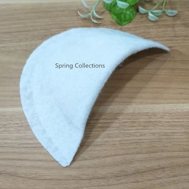 10pair 16*9/17*10/22*11cm Sewing Clothing Accessories White Shirt Shoulder Pads jacket Suit Coat shoulder pads