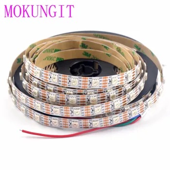 

50M 60 Pixels WS2813 LED strip (Upgraded WS2812B) Individually Addressable RGB LED Flexible Strip Light Signal break-point DC5V