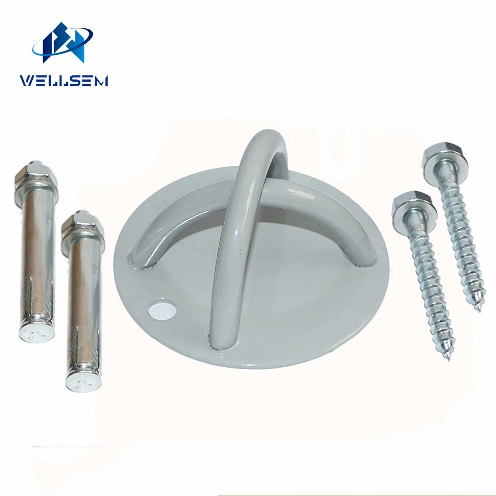 

Ceiling & Wall Mount Anchor Bracket Hook for Aerial Training Straps, Crossfit Rings, Yoga Hammocks Swings Boxing Equipment,