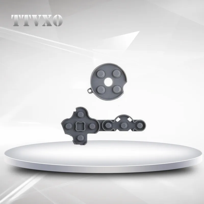 One Set Soft Button Pad Joystick Replacement Silicone Gamepad