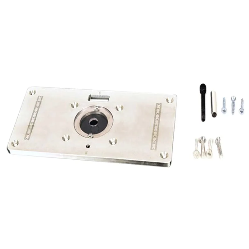 

Trimming Machine Auxiliary Tools Aluminum Alloy Flip Board Diy Hand Trimming Machine Router Tools Woodworking Tools