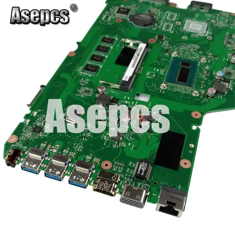 Asepcs I5-4210 4 Гб X751LA материнских плат REV: 2,0 для ASUS X751L X751LD X751LX X751LK X751LA K751L Материнская плата ноутбука X751LD