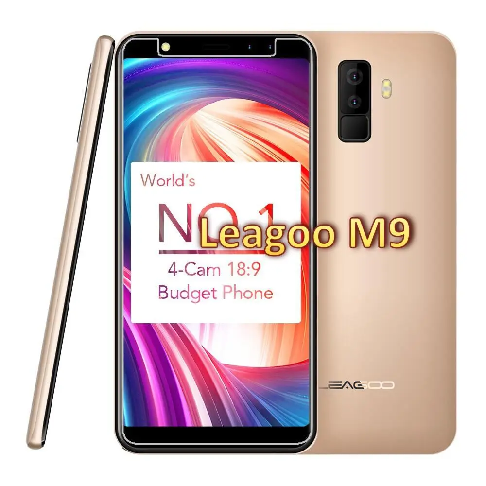 Для Leagoo M9 закаленное Стекло 5 &quotс уровнем твердости 9 H премиум класса с защитой от