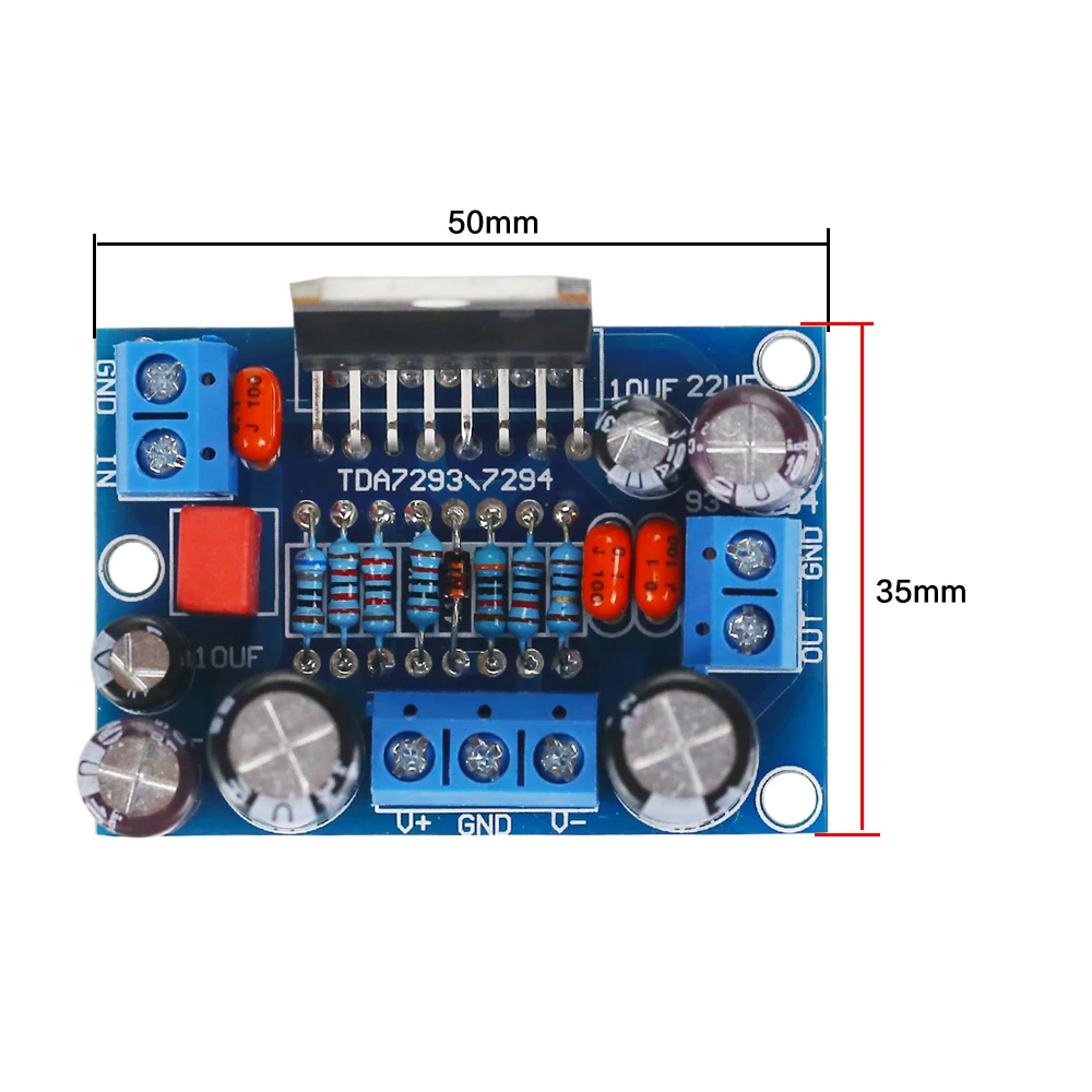GHXAMP TDA7294 85 Вт моно усилитель плата Поддержка BTL мостовая готовая плата Официальный стандартный дизайн линии 1 шт