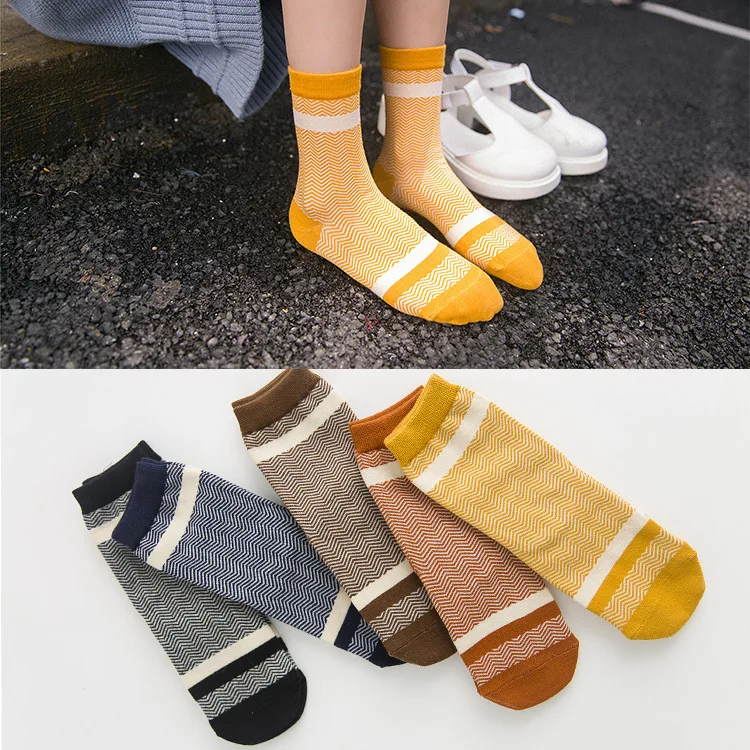 

Womens Socks Kawaii Korean Japanese Style Socks Women Girls Cute Cotton Casual Fashion Socks for Woman 2018