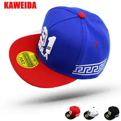 2018 письма 91 дети SnapBack Кепки хип-хоп уличной гонки детские бейсболки для мальчиков и девочек Телевизор с пользовательских шляпа 50-54 см