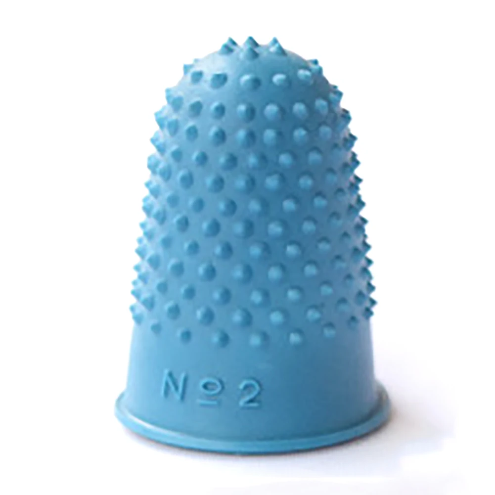 

5Pcs Finger Tip Cone Thimble Craft Quilter Counting Sewing work Protector Rubber