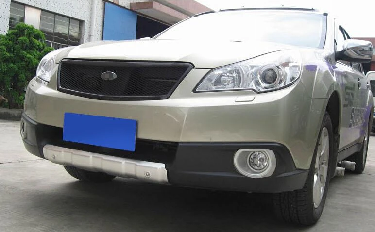 Алюминиевый защитный чехол для переднего и заднего бампера Subaru outback 2010 2011 2012