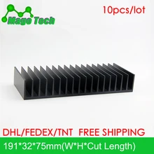 LED Aluminum Heatsink Plate 30W 50W Radiator Cooling Cooler Fit Transistor IC Thermal Conductivity LED Radiator Electronics