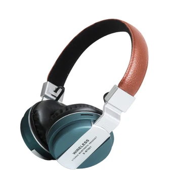 

Portable Folding Wireless Bluetooth Earphone 3.5mm AUX Stereo Subwoofer Head Mount Headsets Support TF card Handsfree