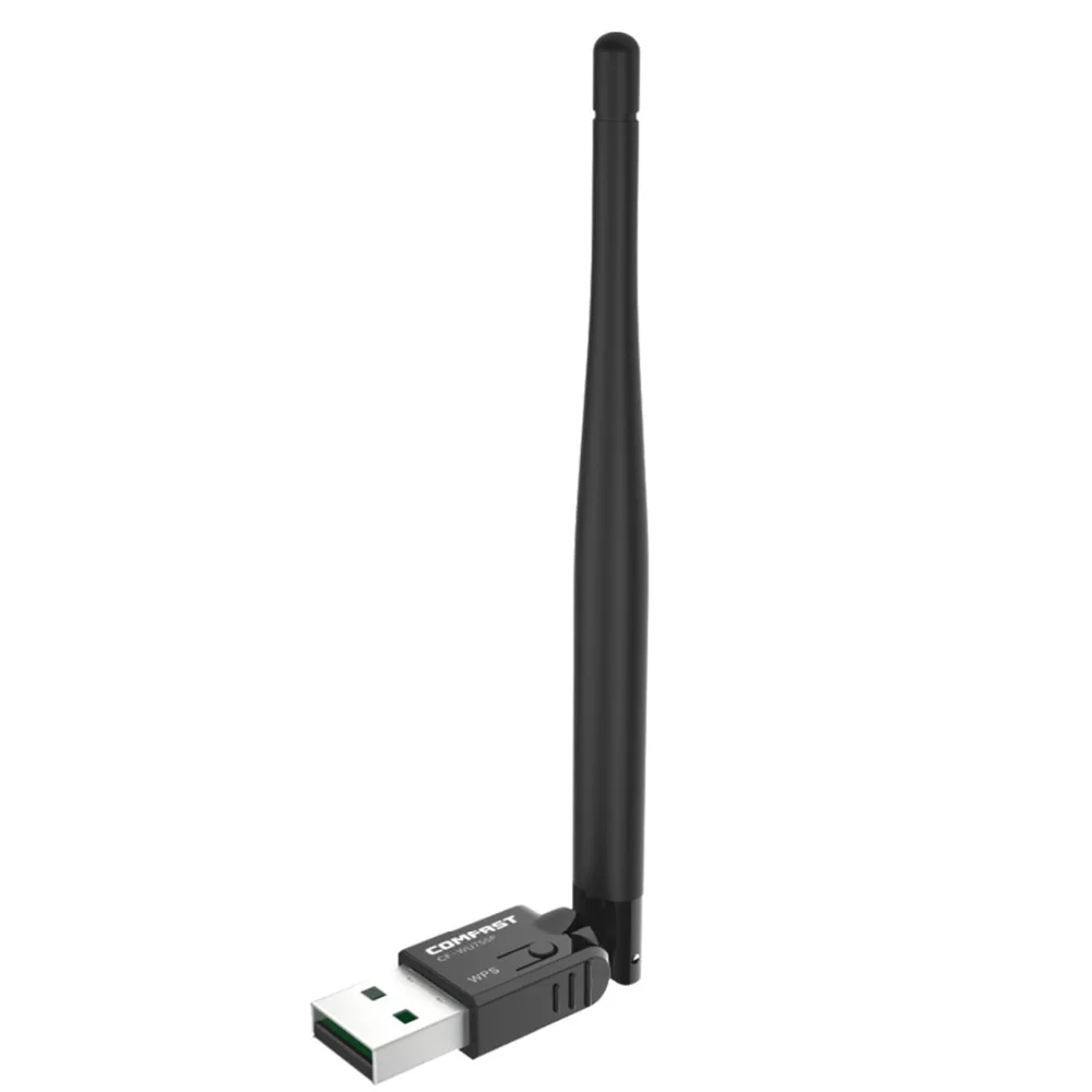 Comfast RTL8188EUS 150 м USB 2,0 WiFi беспроводная сетевая карта 802,11 b/g/n LAN адаптер 5dbI Wi fi антенна сигнал king адаптер wifi