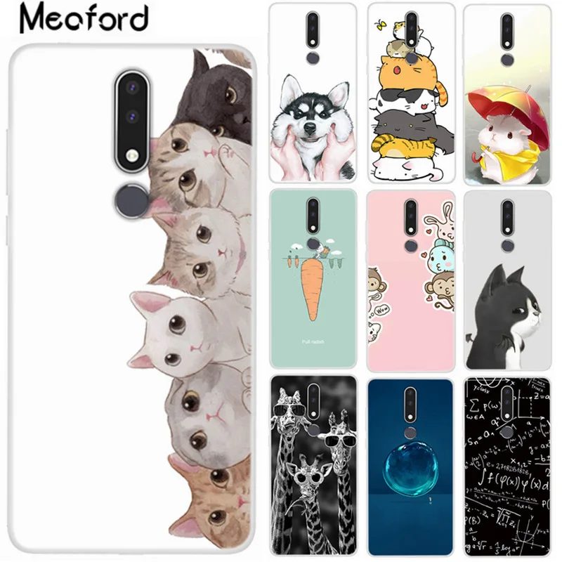 

For Nokia 3.1 plus 2018 Case For Nokia 3.1plus Cover Soft TPU Silicone Back Coque For Nokia 3.1 plus ta-1104 Phone Cases Fundas