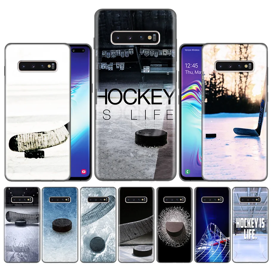 

Capas Case Coque for Samsung Galaxy S10 S9 S8 Plus 5G A30 A50 A70 A40 A20 Note 8 9 10 Cover Carcass Ice Hockey Sport